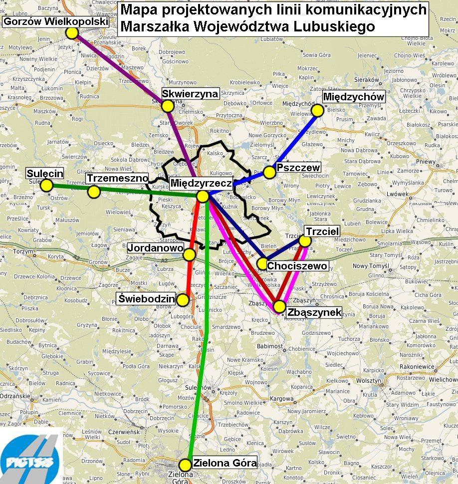 Dziennik Urzędowy Województwa Lubuskiego 8 Poz. 453 Mapa 1.
