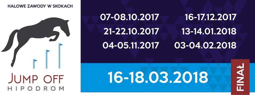 Ranking Rozgrywek JumpOFF Hipodrom Sopot 2017/2018 Klasyfikacja JumpOFF Runda Pony 07-08 X 001 Kwintkiewicz Pola 50 40 45 135 002 Rzońca Zuzanna 45 20 50 115 003 Ślifińska Gabriela 50 35 85 004