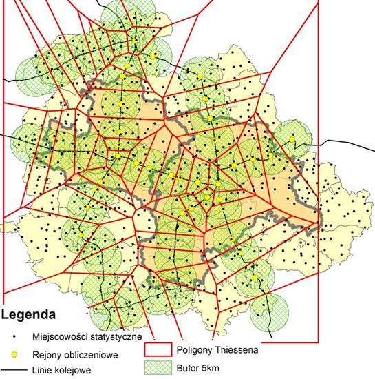Analizy symulacyjne Modelowanie dojazdów do pracy z wykorzystaniem istniejącej sieci