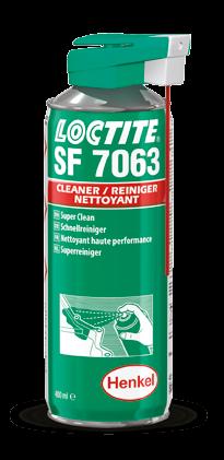 Zmywacze do rąk i części LOCTITE SF 7063 do czyszczenia różnych części i powierzchni. 1.