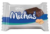 Mix of coconut and nut sweets in chocolate.