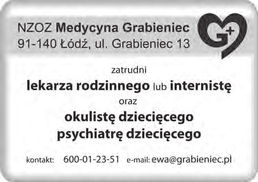 Lokale Wynajmę lokal na gabinety lekarskie; dwa pomieszczenia + poczekalnia w Zgierzu na osiedlu 650-lecia, w dobrym punkcie przy aptece, tel.