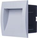 Oprawy orientacyjne LED ZC0107 15 45 000 070 3 90 3 000 1/0/20 WARM ZC0108 materiał obudowy: aluminium otwór montażowy: 128 112 mm puszka instalacyjna w