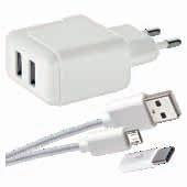 wyjście 1 USB: 5 V/2,4 A/12 W maks.