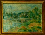 27 26 28 29 30 26. PanKIeWICz JózeF Przystań nad Sekwaną w Les Andelys, 1920 r. Akwarela, kredka, papier, 43,5 x 39,5 cm sygn. p.d. Pankiewicz KaT.