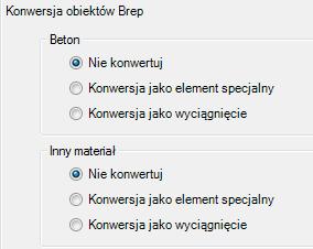 Obecnie import obsługuje zbieżne bryły wytłaczane i obrócone. Obecnie import obsługuje definicje materiału typu IFC4 oparte na profilu. Kształty kontenera nie pojawiają się już dwukrotnie imporcie.