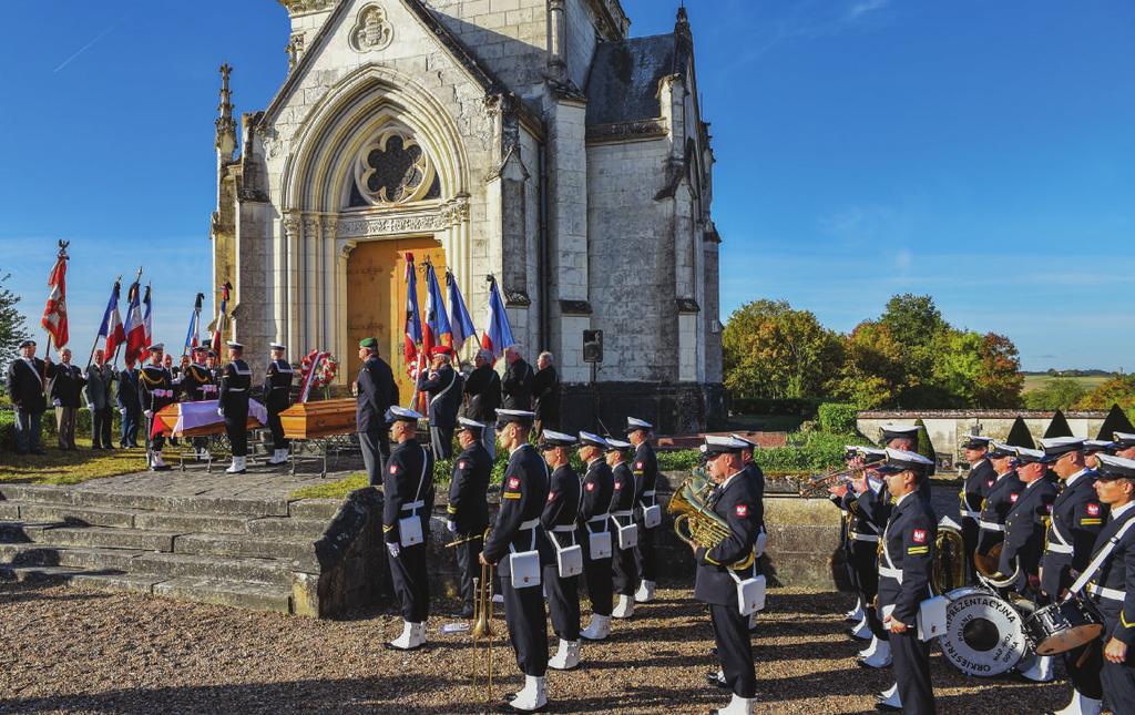 OSTATNIA DROGA BOHATERSKIEGO DOWÓDCY FLOT Y S prowadzenie do Gdyni prochów admirała Józefa Unruga z Montrésor we Francji w setną rocznicę utworzenia polskiej Marynarki Wojennej i, zarazem, odzyskania