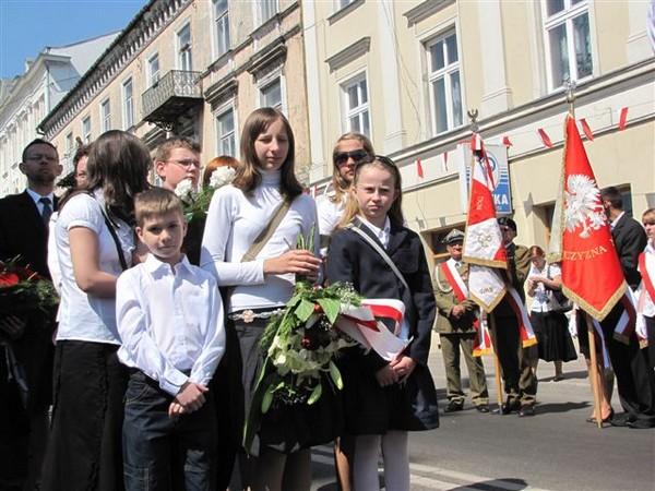 uroczyste obchody 218. rocznicy uchwalenia Konstytucji 3 Maja.