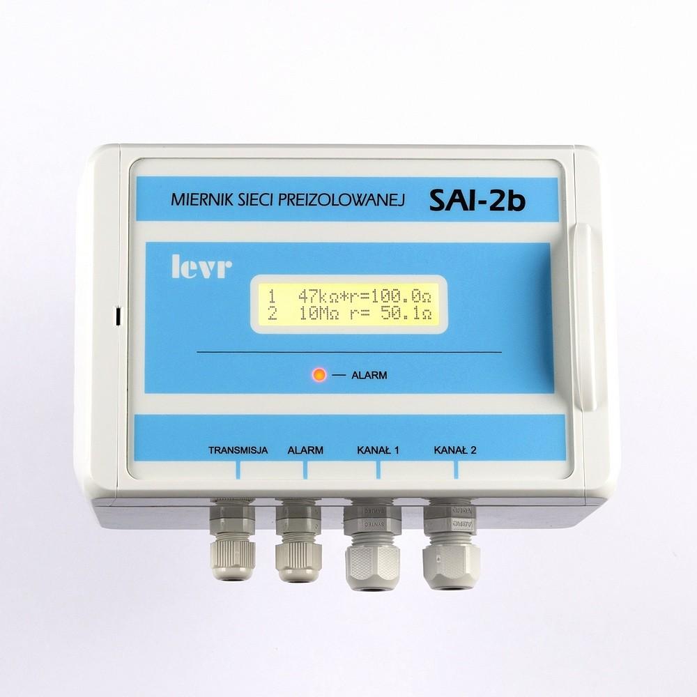 BATERYJNY MIERNIK STACJONARNY STANU SIECI CIEPLNEJ PREIZOLOWANEJ (SYSTEM ALARMOWY IMPULSOWY) SAI-2b