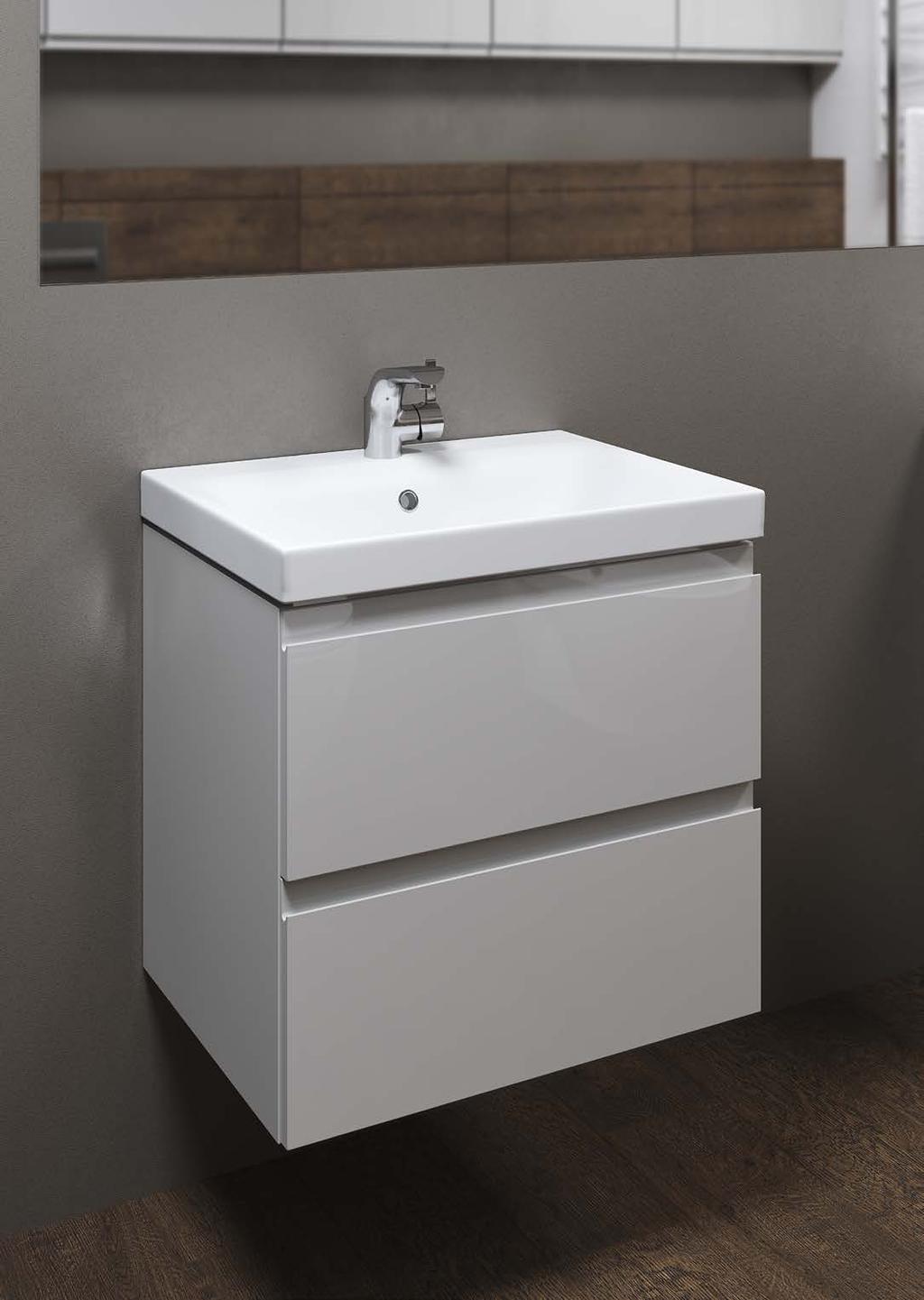 /height: 5,8 cm K116-008 Umywalka meblowa MODUO SLIM 50 MODUO SLIM 50 furniture washbasin szer./width: 50 cm, gł./depth: 35 cm wys.