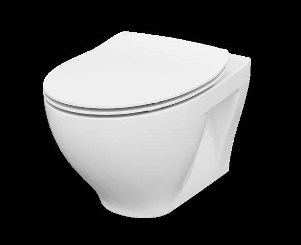 Soft-close toilet seats silent and safe to use.