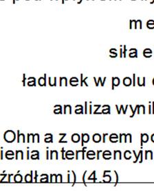 treści poziomu