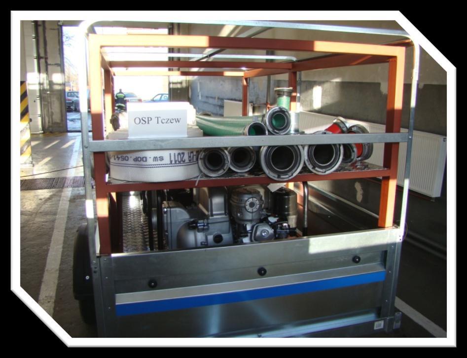 S t r o n a 13 Dofinansowanie jednostek Krajowego Systemu Ratowniczo Gaśniczego Zestaw narzędzi hydraulicznych WEBER 2 zestawy Całkowity koszt: Kwota dotacji KSRG Środki własne i z innych źródeł 104