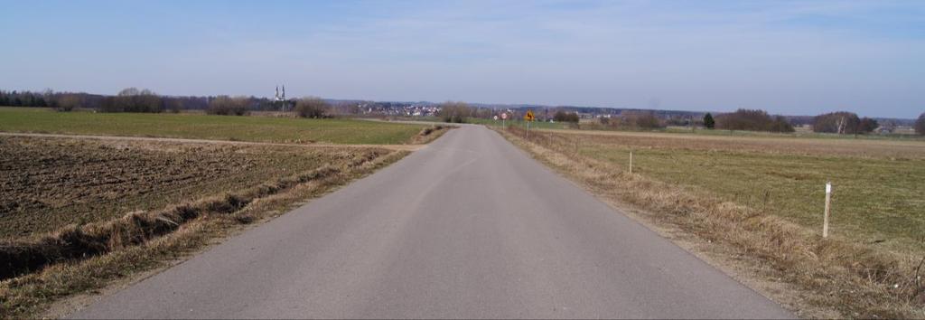 Droga 1218B po przebudowie Gmina Dąbrowa Białostocka