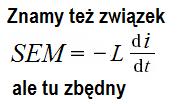 Przykład 6.1. Zmienne pole magnetyczne o amplitudzie B max = 1 T, częstotliwości 50 Hz przenika 100-zwojowe uzwojenie o powierzchni przekroju S = 0,01 m 2 i współczynniku uzwojenia k w = 0,9.