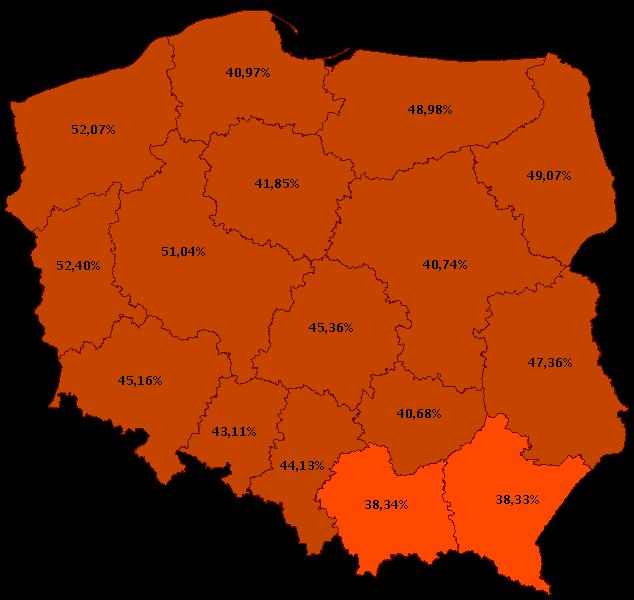 22 NOWOTWORY ZŁOŚLIWE w województwie podlaskim w roku