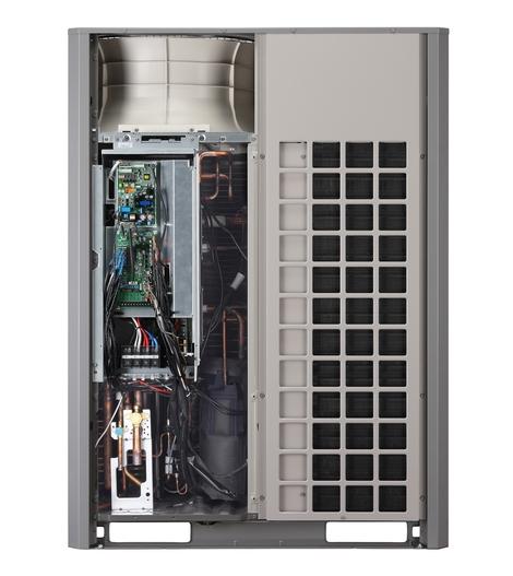 LG prezentuje zupełnie noe roziązanie VRF V 5 z inteligentną kontrolą dual sensing Wymiennik Ocean Fin Opracoane duarstoa, urządzenia przemysłoymi, Czarna minimalizując koszty konseracji połoka przez