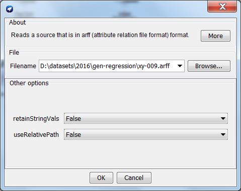 2.1 KnowledgeFlow prosty proces Spróbuj zdefiniować pokazany proces