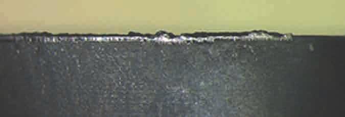 Wydajność skrawania Obróbka stali nierdzewnej DIN X20Cr13 Żywotność freza dłuższa conajmniej o 40% w porównaniu z frezem konwencjonalnym. 0.