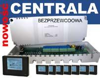 E8.583RF centrala bezprzewodowa Model Termostatu E8.2RF (PANEL) można podłączyć do centralki sterującej.