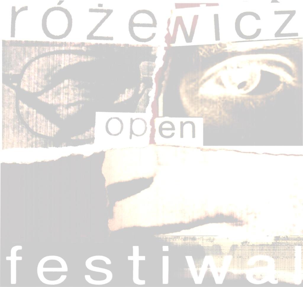 X OGÓLNOPOLSKI KONKURS POETYCKI IM. JANUSZA RÓŻEWICZA Organizator: Miejski Dom Kultury w Radomsku Partner: Miasto Radomsko REGULAMIN I.