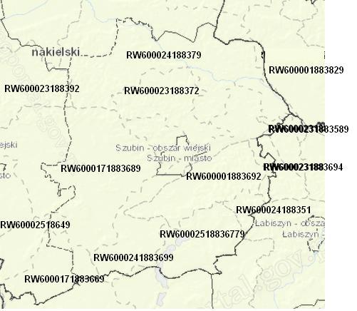 Green Key Aktualizacja Programu Ochrony Środowiska dla Gminy Szubin Ryc. 14. Położenie Gminy Szubin na zlewniach JCWP Źródło: opracowanie własne na podkładzie geoportal.kzgw.gov.