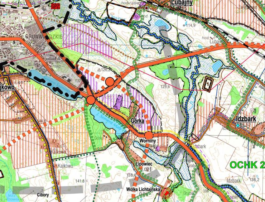 Miejscowy plan zagospodarowania przestrzennego przy węźle komunikacyjnym Górka w ciągu drogi krajowej Nr 7 Załącznik Nr 1 do Uchwały Nr VIII/60/2015 Rady Gminy Ostróda z dnia 19 czerwca 2015 r.