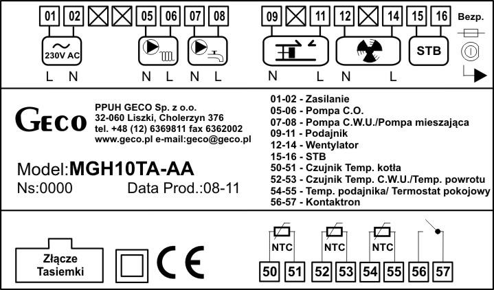 INSTRUKCJA UŻYTKOWNIKA GH10TA STRONA 21 11.