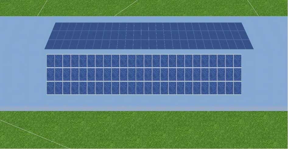 Struktura instalacji Dane klimatyczne Rodzaj instalacji Szczecin-Dabie 3D, Podłączona do sieci instalacja fotowoltaiczna (PV) Generator PV 1.