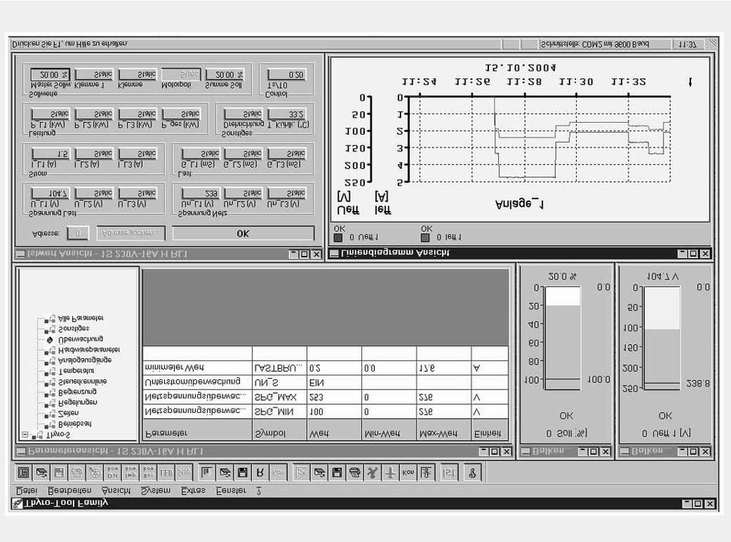 21 5.2.1 Thyro-Tool Family Rys. 4 Okno użytkownika Thyro-Tool Family Łącznik tyrystorowy Thyro-S można komfortowo obsługiwać i nastawiać za pomocą oprogramowania na PC THYRO-TOOL FAMILY.