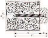 ZAMOCOWANIA RAMOWE WKRĘTY HARTOWANE WHO z otworem wstępnym Ø6: bez otworu wstępnego: WHS WKRĘTY HARTOWANE Z ŁBEM CYLINDRYCZNYM DO DREWNA TORX 30 PARAMETRY MONTAŻU WHS-75052 7.5 52 100 WHS-75072 7.