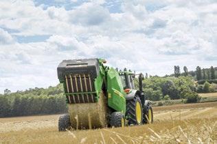 Bez względu na to, czy szukasz rozwiązania prostego czy zaawansowanego, w ofercie firmy John Deere znajdziesz zmiennokomorową prasę