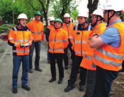 Celem Wizyt Wyższego Kierownictwa Skanska na budowach jest promowanie wartości i kultury bezpieczeństwa. został wdrożony certyfikowany System Zarządzania Bezpieczeństwem Pracy.