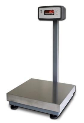 Wagi platformowe Waga DS-560 Cena detaliczna netto:799 zł Waga serii DS-560 to dwuzakresowa waga platformowa z wyświetlaczem LED umieszczonym na