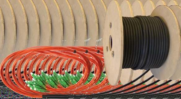 5m (strona A, strona B)* Przed montażem złączy na kabel mogą być założone dławice (strona A, strona B)* Zabezpieczenie do zaciągania - standardowo wykonywany jest kabel bez zabezpieczenia, opcjonalne