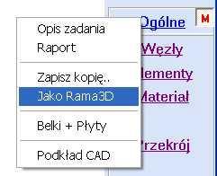 Kopii tego zadania z kategorią Rama3D nie będzie.