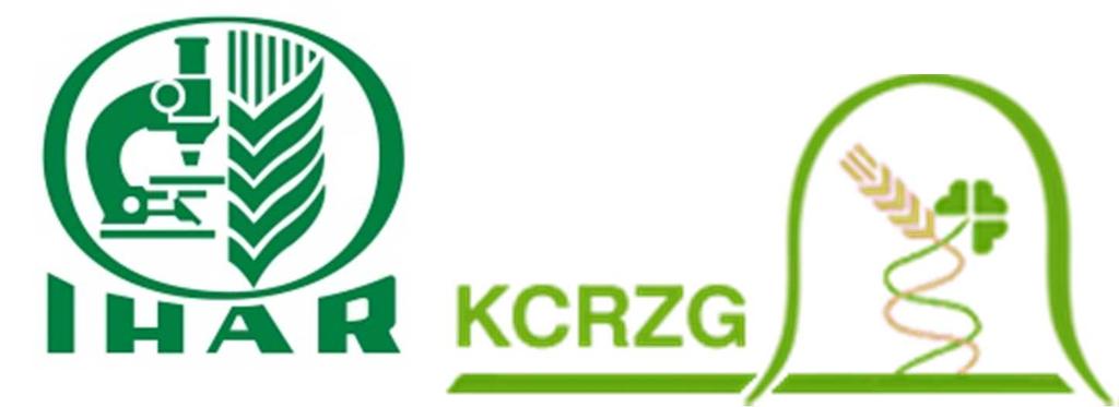 KONFERENCJA NAUKOWA CHARAKTERYSTYKA ZASOBÓW GENOWYCH DLA HODOWLI ROŚLIN KARPACZ, 18 21. 09. 2018 KOMITET ORGANIZACYJNY PROF.