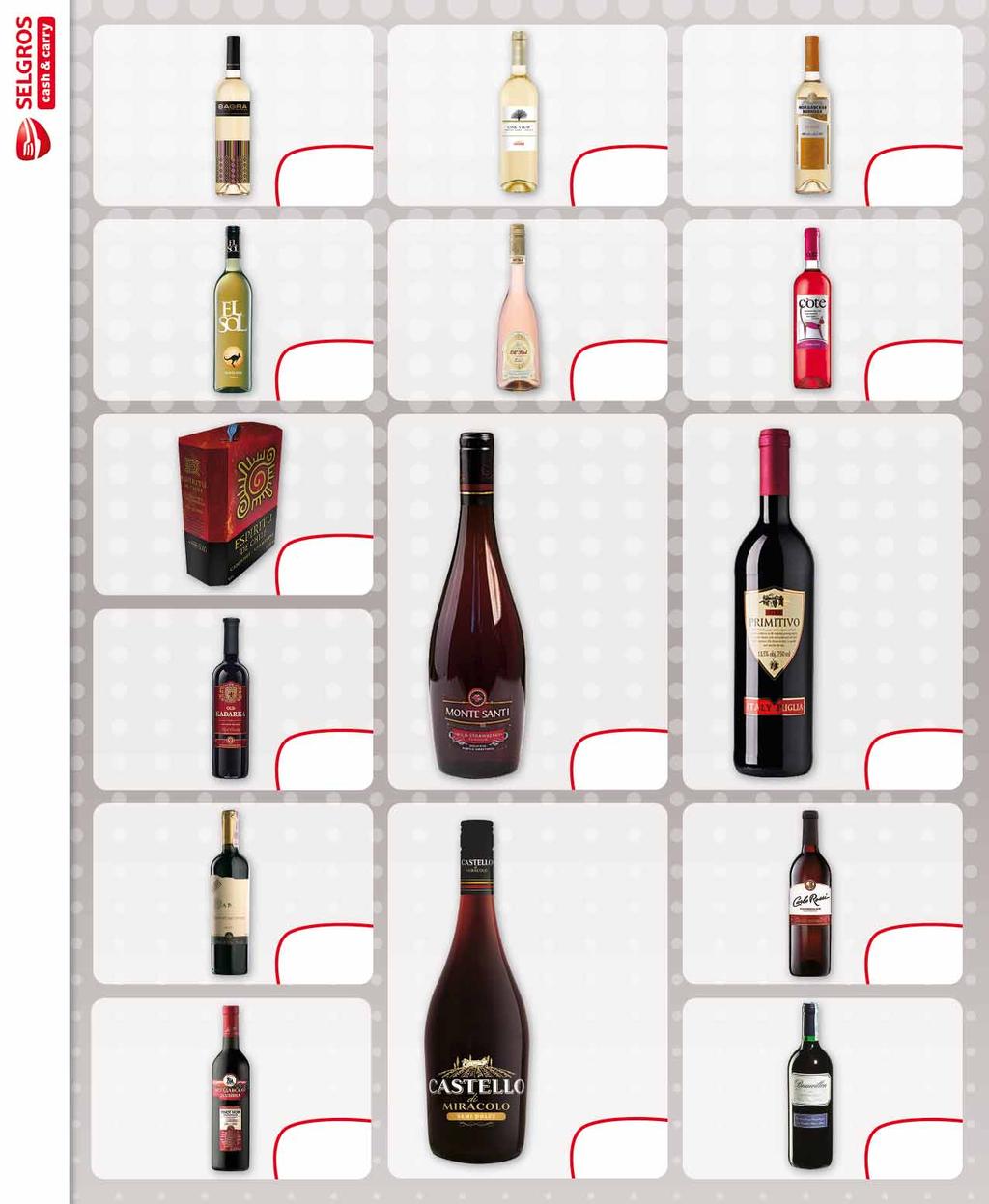 BAGRA 750 ML białe, czerwone, różowe półwytrawne po Bułgaria 34295881-25% 2 butelek 18 z VAT 23.