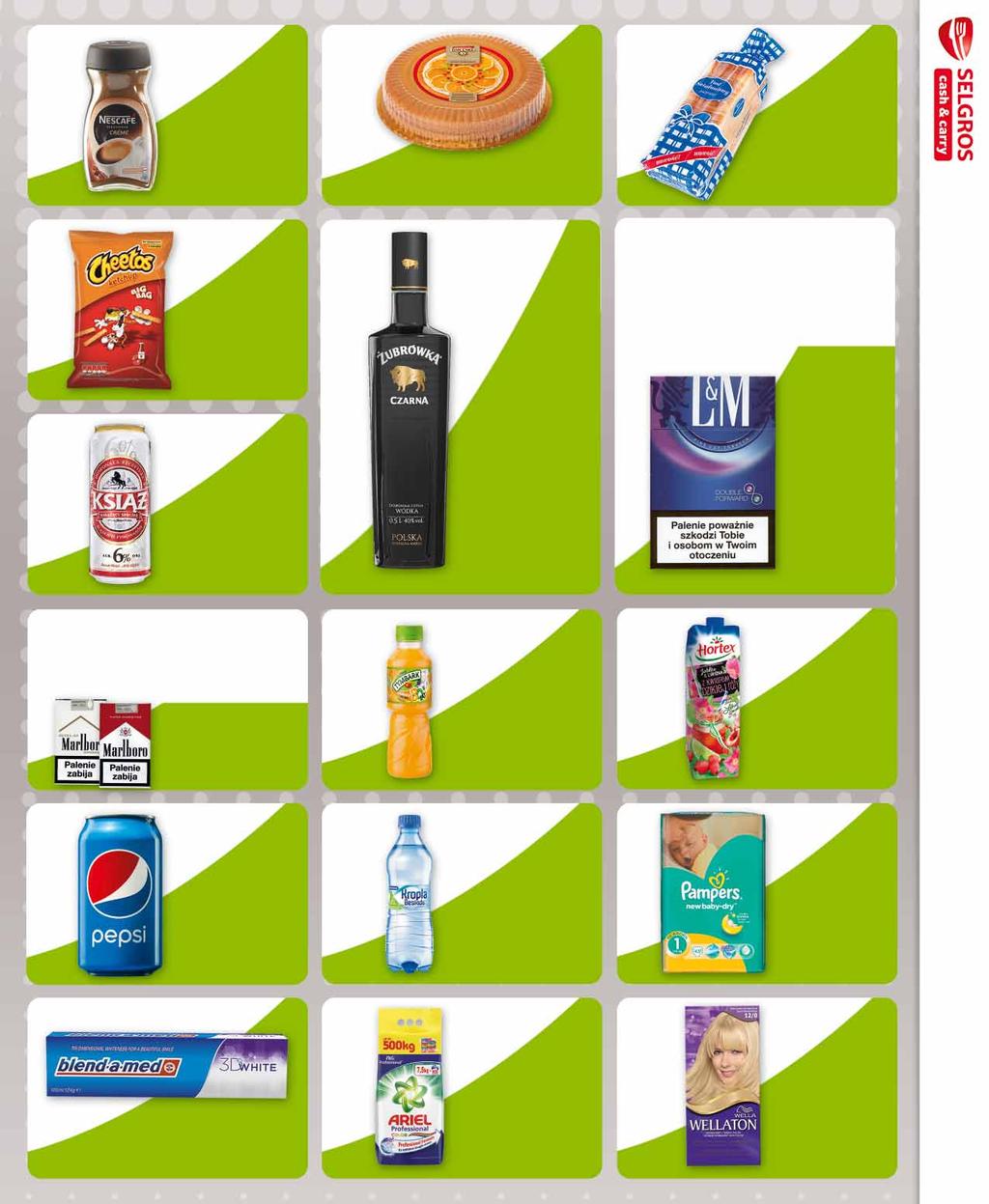 -10% 5 szt. jednego KAWA ROZPUSZCZALNA NESCAFE CREME SENSAZIONE 200 G po lub po 6 szt. 38948485, 39319116 13 59 z VAT 16.72 4 CHEETOS 70/85 G po 83494930 SPÓD TORTOWY 400 G po 54846589 59 z VAT 5.