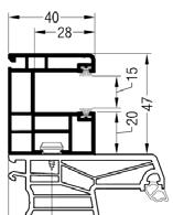 Poszerzenie 100 mm mb