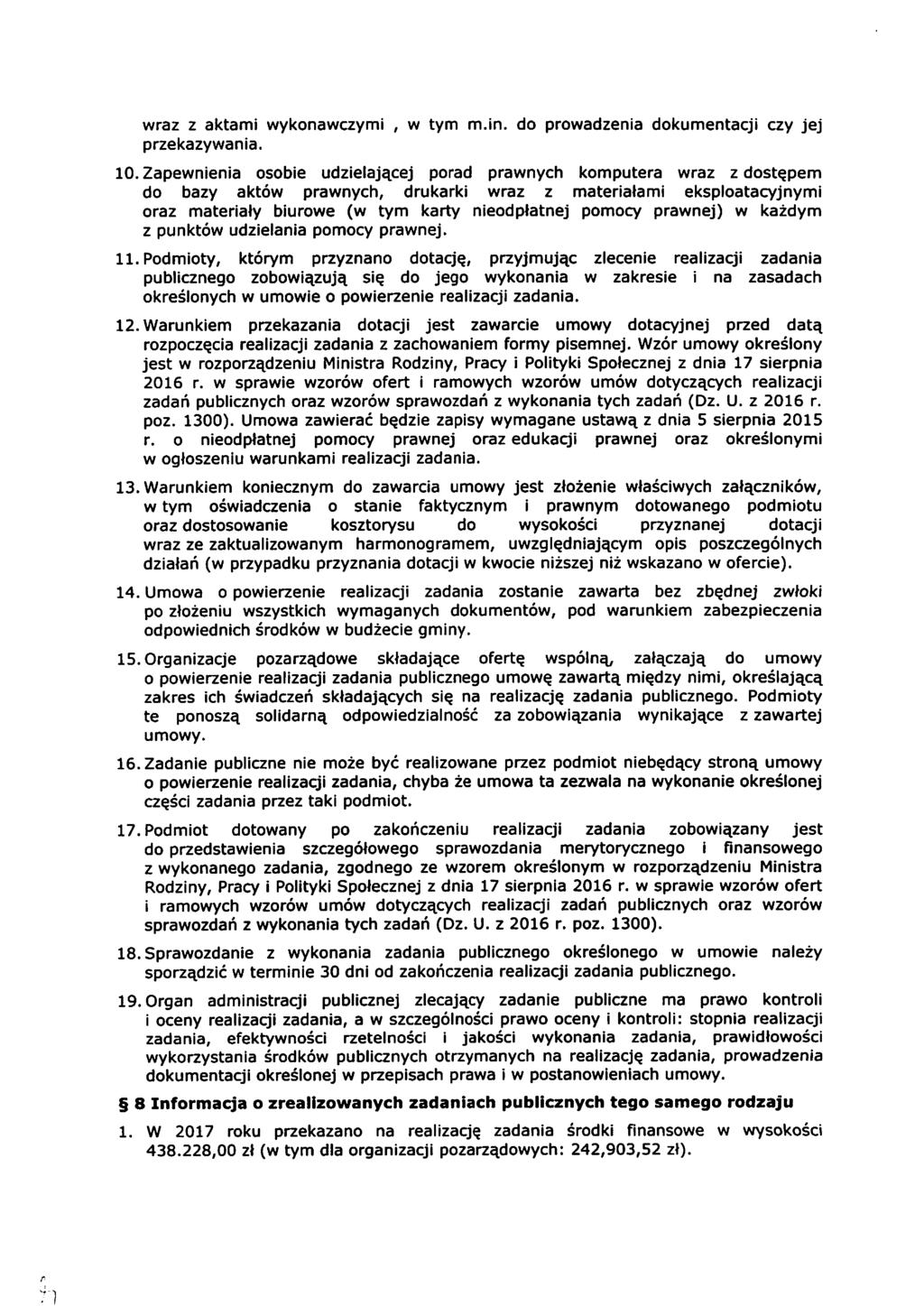 wraz z aktami wykonawczymi, w tym m.in. do prowadzenia dokumentacji czy jej przekazywania. 10.