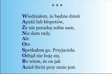 W dal ścieżką trzeba iść I nie zbaczać z obranej drogi Ale która z nich jest prawdziwa?