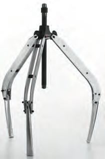 Rozwartość: 30 o 460 mm. Zasięg maks: 360 mm. 3 x U.27D: Montaż z łapami ługimi Rozwartość: 40 o 460 mm. Zasięg maks: 480 mm. 3 x U.27B: Montaż z łącznikami ługimi Rozwartość: 50 o 800 mm.