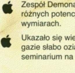 Zespó Demona Maxwella stosuje si do rónych