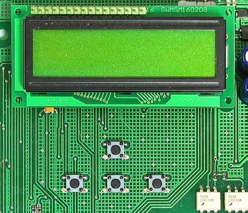 3. Programowanie centralka sterująca ST 51 Przycisk programowania programowanie Ustawienie (programowanie) parametrów użytkowych odbywa się poprzez cztery przyciski programowania oraz display