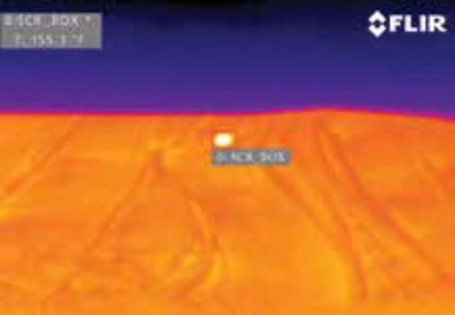 FLIR FC-R Kamera FLIR FC-R umożliwia bezkontaktowy pomiar temperatury, dlatego bardzo dobrze sprawdza się w wykrywaniu pożarów, systemach ochrony oraz monitorowaniu rozdzielni elektrycznych, wysypisk