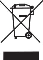 1.6 ompliance with WEEE Directive This product complies with EU WEEE Directive (2012/19/EU). This product bears a classification symbol for waste electrical and electronic equipment (WEEE).