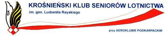SPRAWOZDANIE Z DZIAŁALNOŚCI KROŚNIEŃSKIEGO KLUBU SENIORÓW LOTNICTWA ZA OKRES OD 20 GRUDNIA 2014 R.DO 16 GRUDNIA 2017 R.