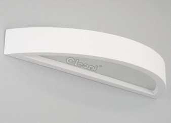 poniżej : CLEONI OMEGA 60 - Kinkiet gipsowy 2x23W E27 Kinkiet z masy gipsowej