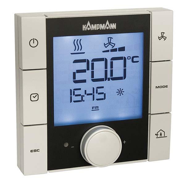 Warianty regulacji System automatyki pomieszczenia KaControl technologia KaControl zintegrowana fabrycznie interfejsy do systemów automatyzacji budynków KNX, LON lub Modbus jako opcjonalny podzespół